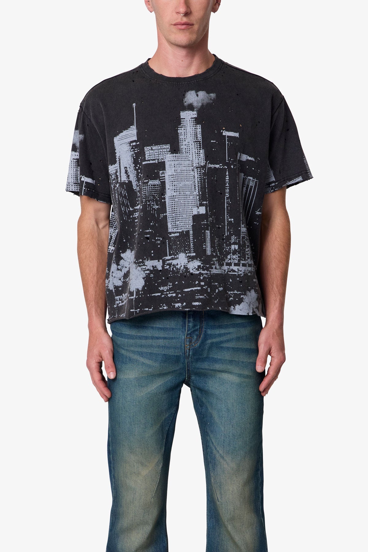 DTLA DISTRESSED TEE