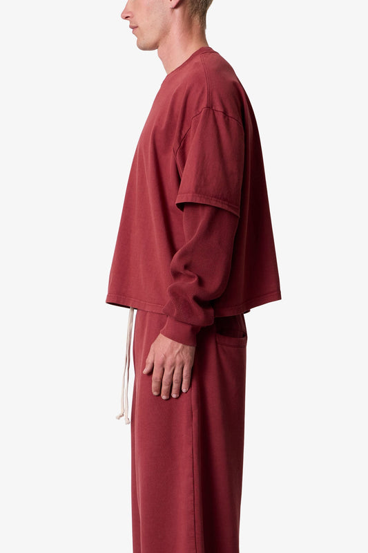 LAYERED THERMAL L/S TEE