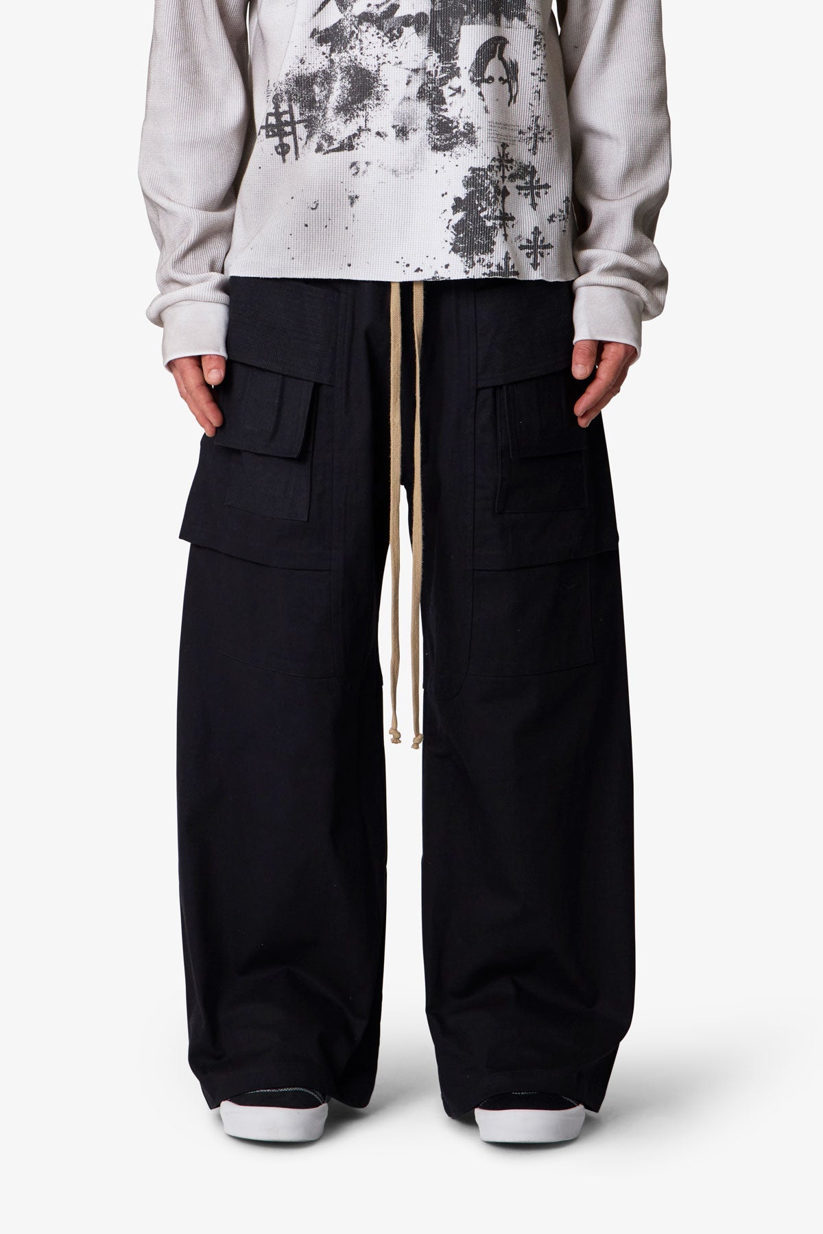 STRAPPED CARGO PANTS