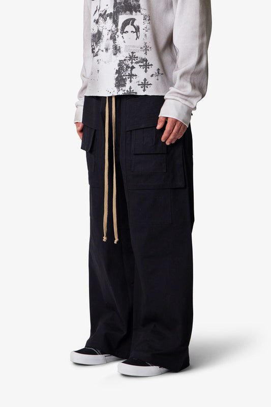 STRAPPED CARGO PANTS