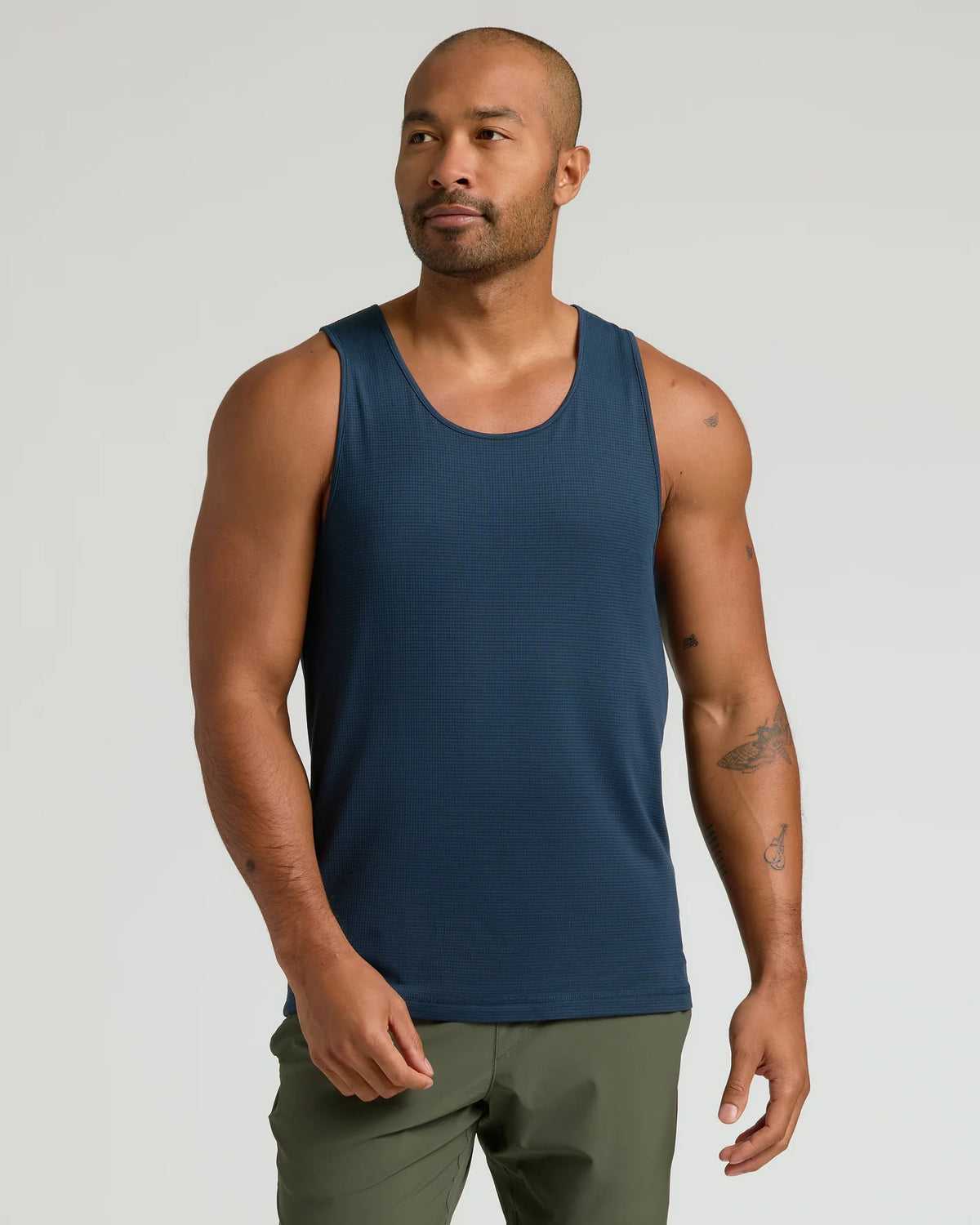 Sleeveless Active Mesh Tank