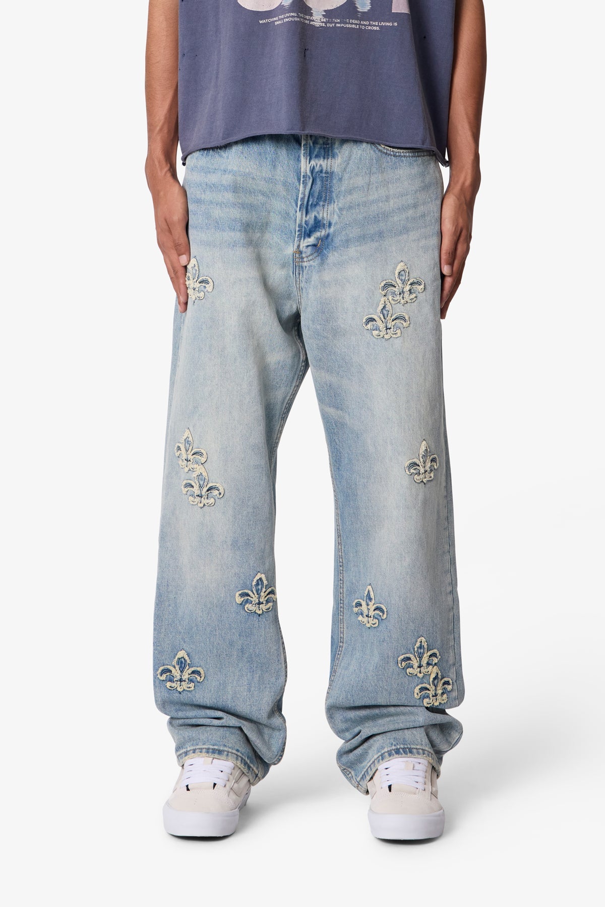 ULTRA BAGGY FLEUR DENIM