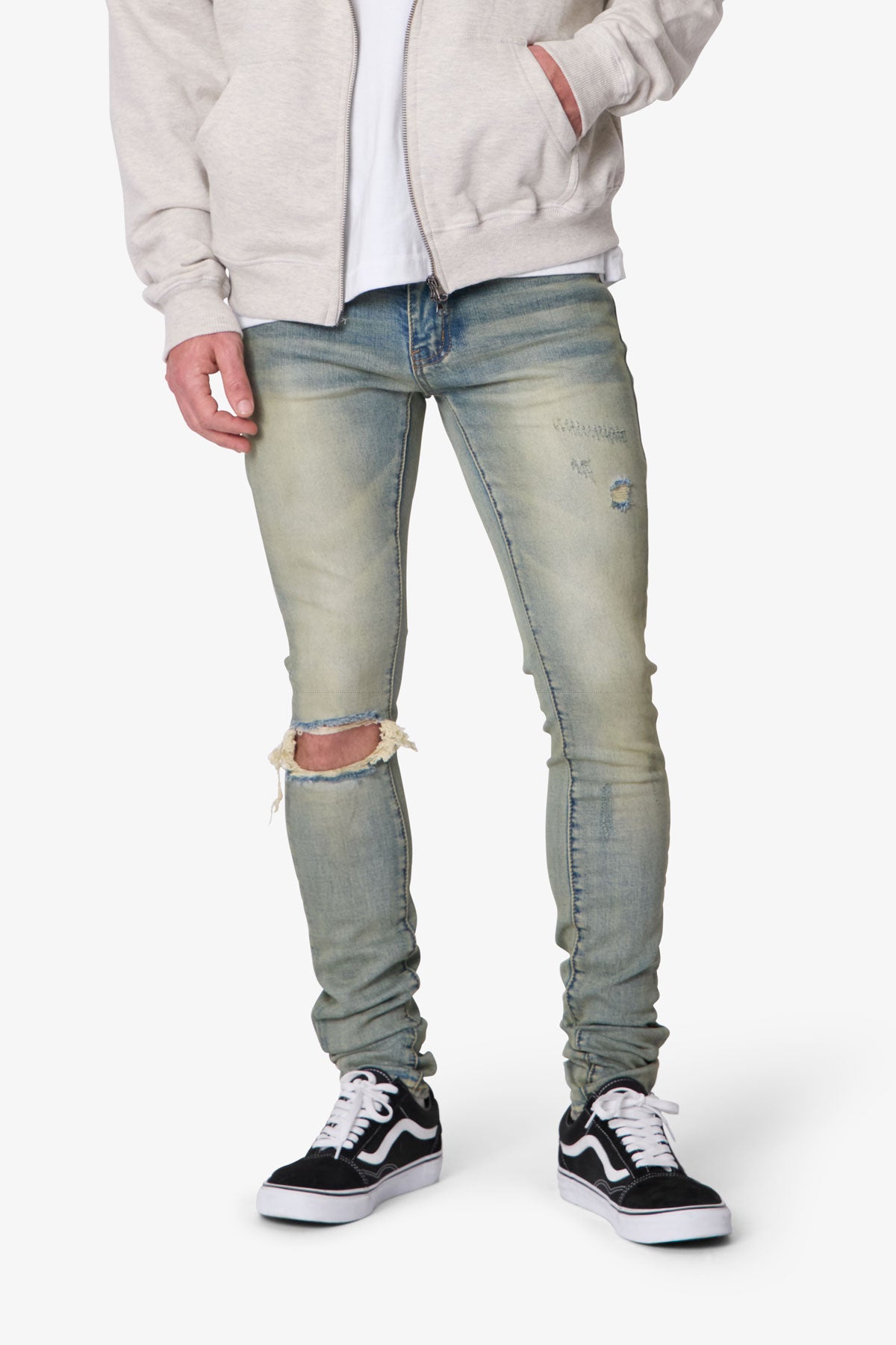 X721 DUSTED SKINNY DENIM