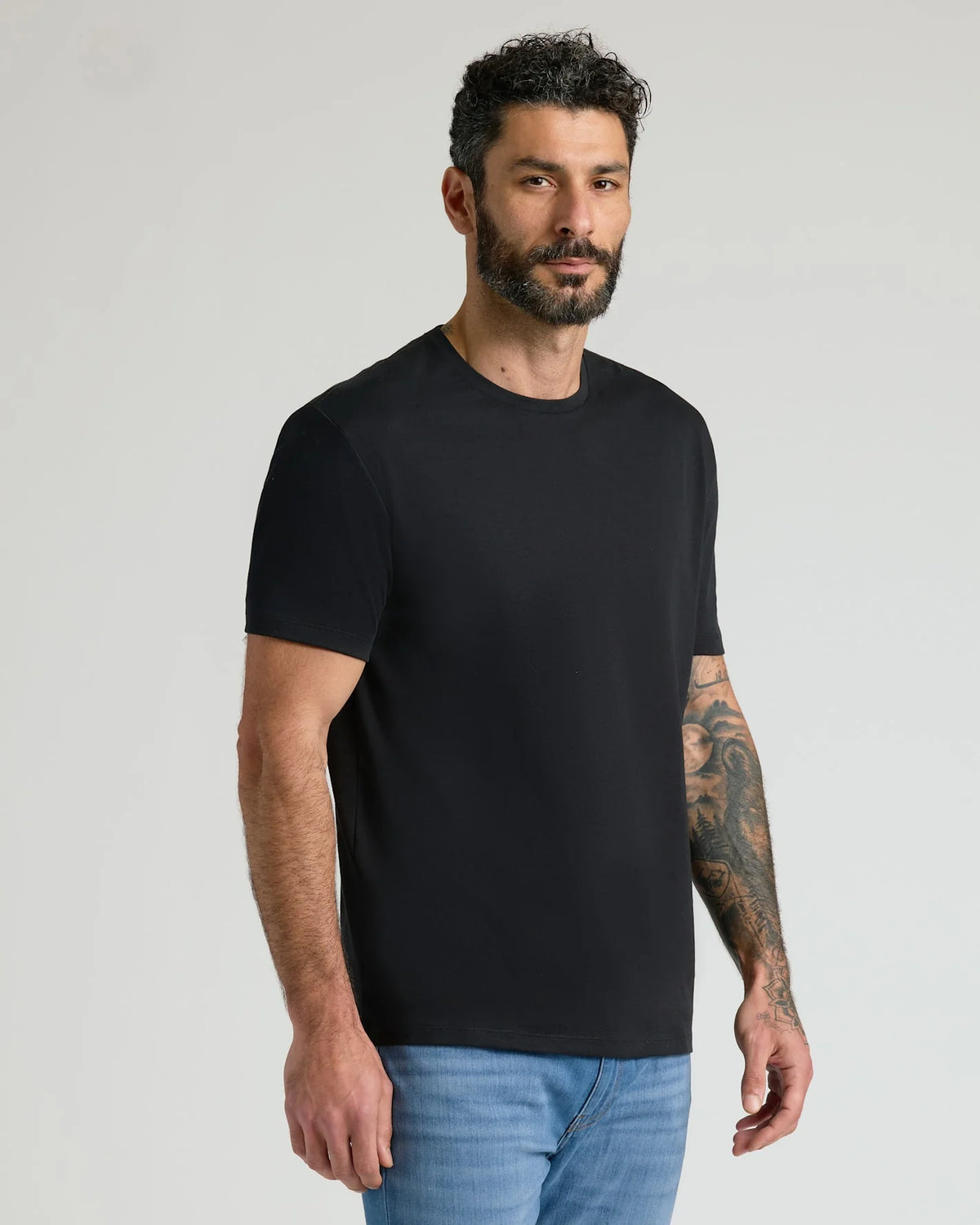 Pima Cotton Blend Crew