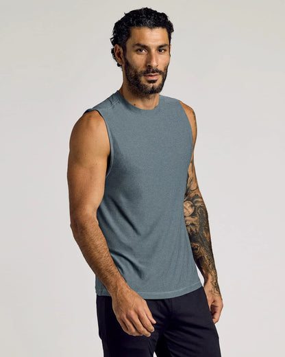 Sleeveless Active Muscle Tee