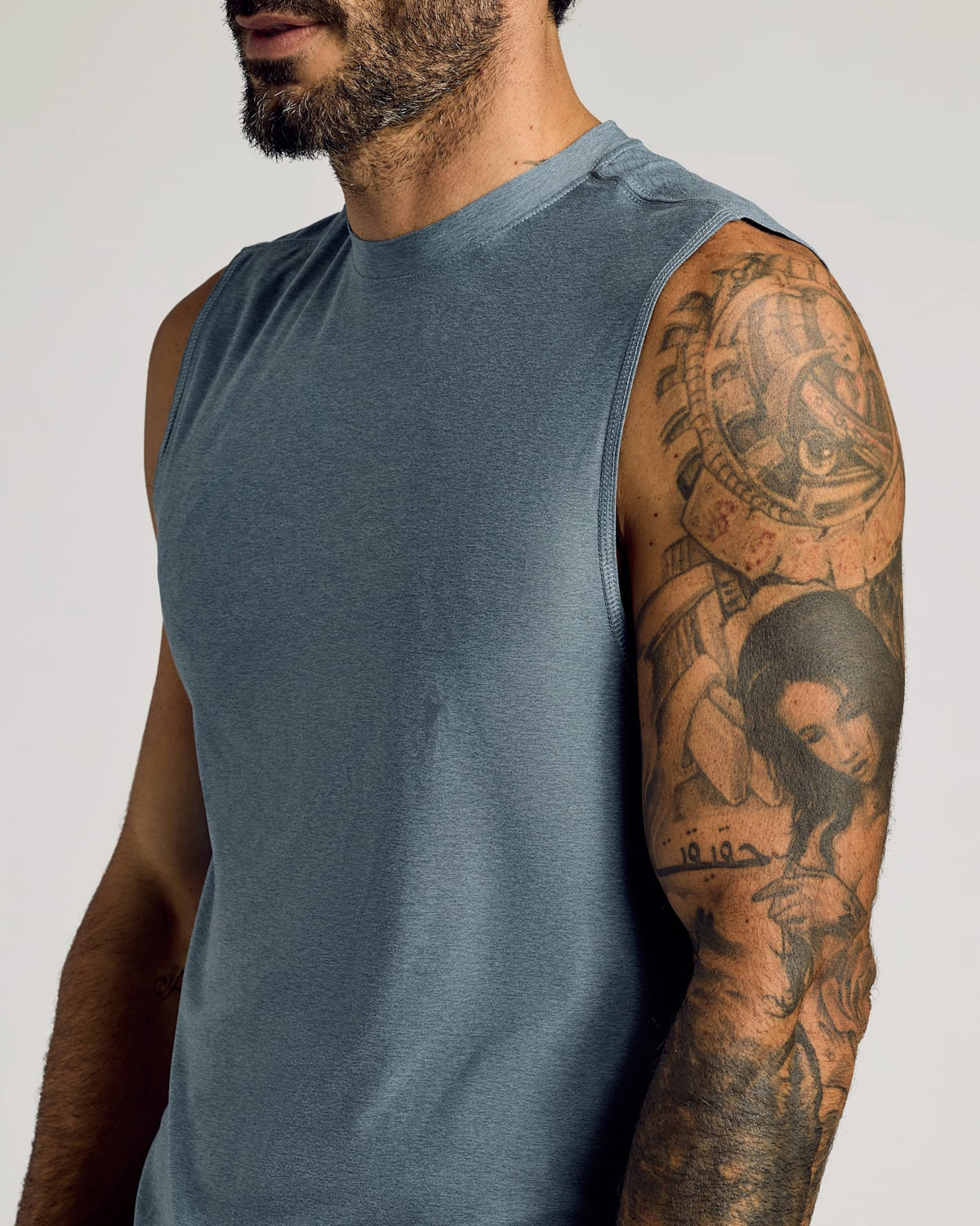Sleeveless Active Muscle Tee