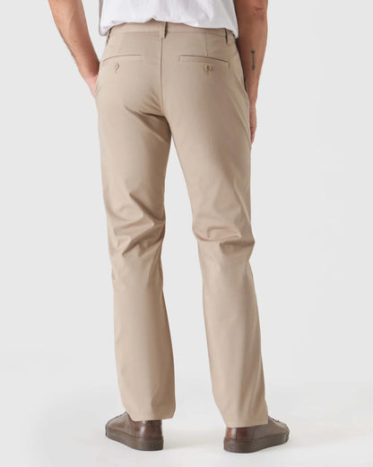 Straight Twill Chino Pants