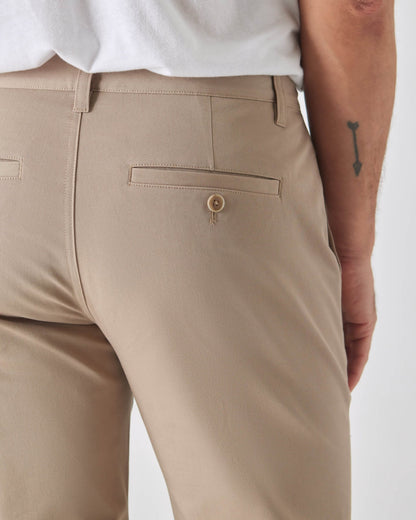 Straight Twill Chino Pants