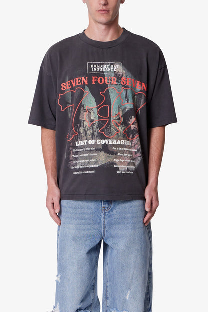 747 PRINTED TEE