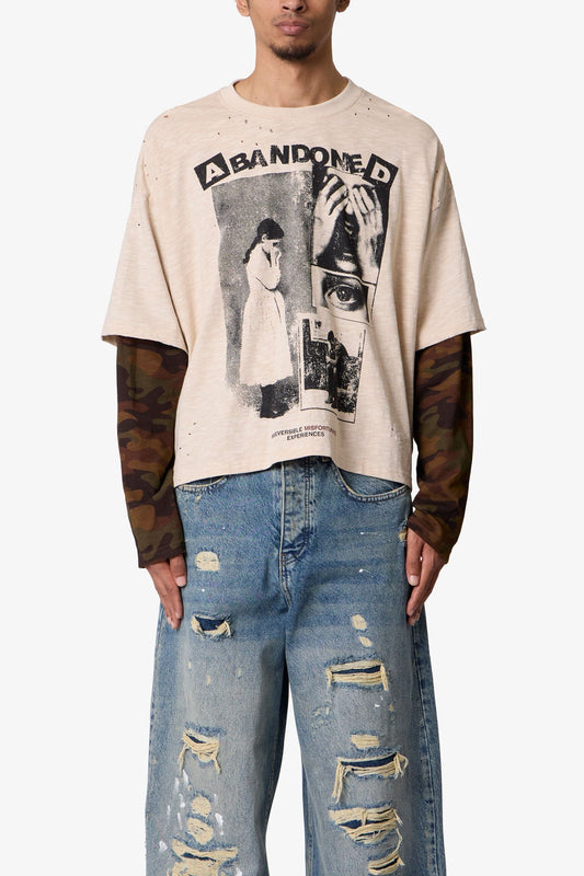 ABANDONED LAYERED L/S TEE