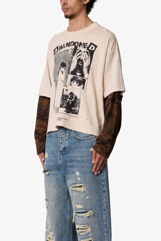 ABANDONED LAYERED L/S TEE
