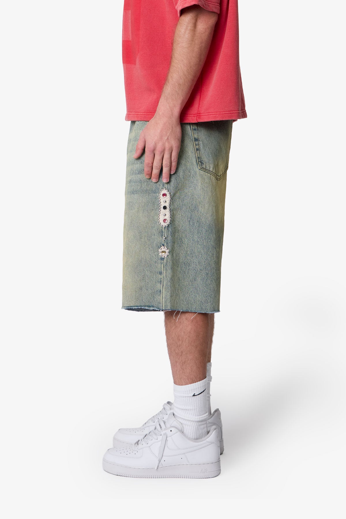 BAGGY MOJAVE DENIM SHORTS