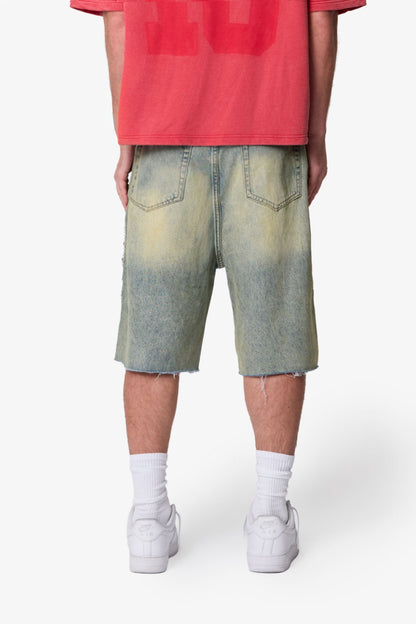 BAGGY MOJAVE DENIM SHORTS