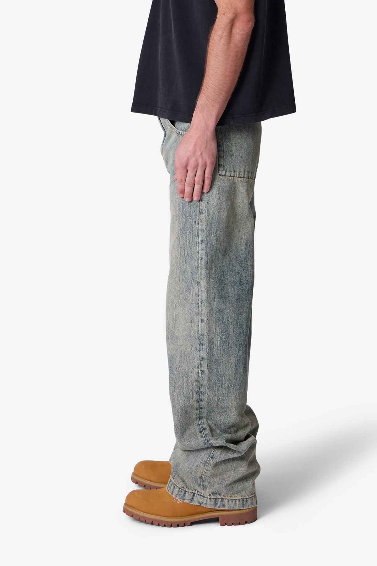 BAGGY MOTO DENIM