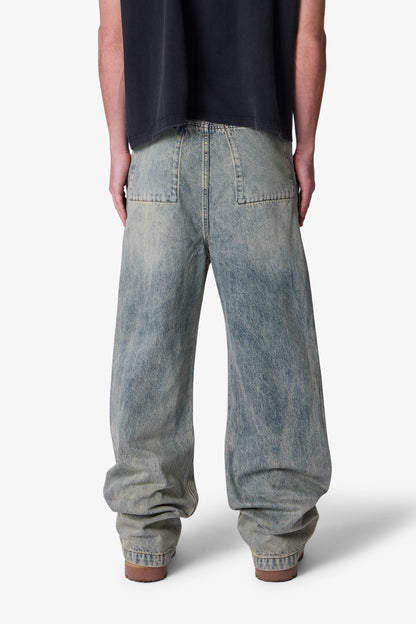 BAGGY MOTO DENIM