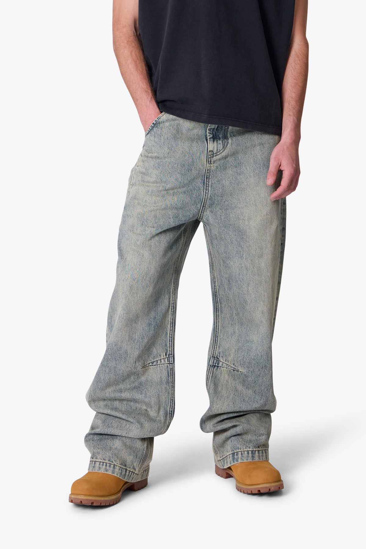 BAGGY MOTO DENIM