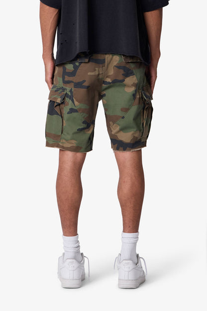 DISTRESSED CARGO SHORTS