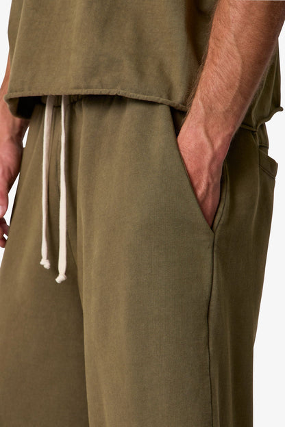 EXTRA LONG SWEATSHORTS