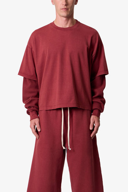 LAYERED THERMAL L/S TEE