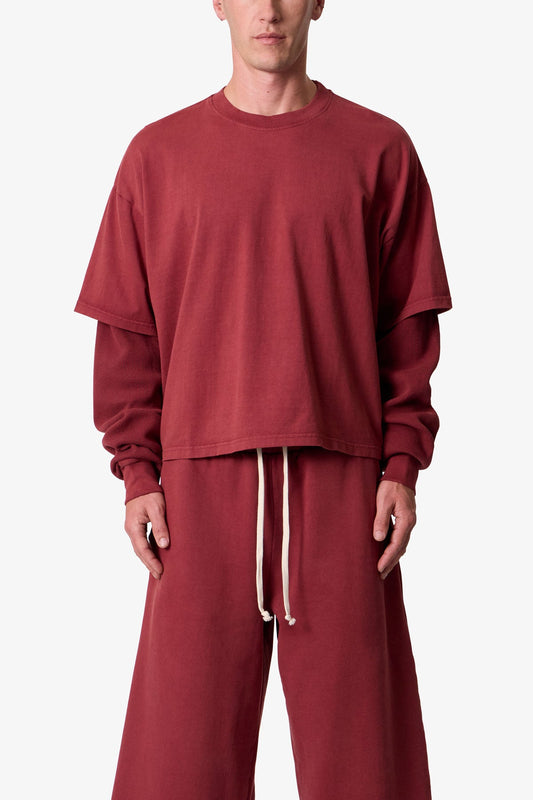 LAYERED THERMAL L/S TEE
