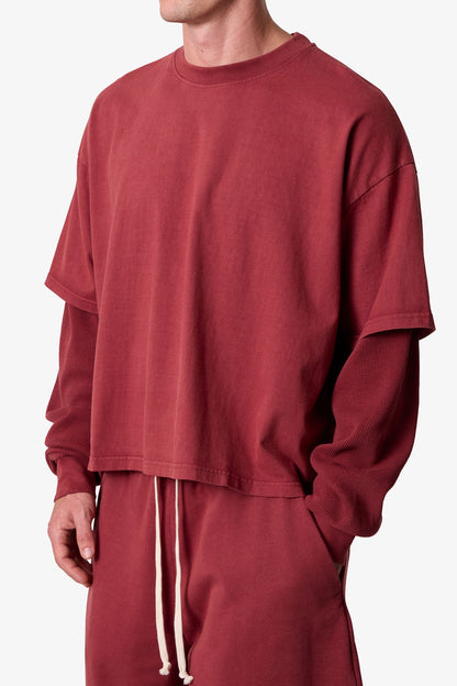 LAYERED THERMAL L/S TEE