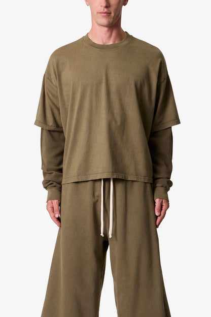 LAYERED THERMAL L/S TEE