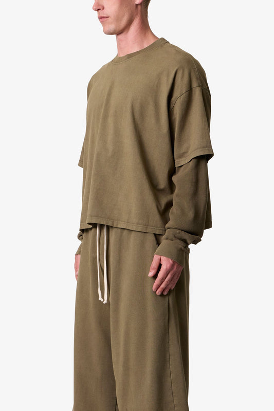 LAYERED THERMAL L/S TEE
