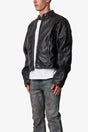 LEATHER MOTO JACKET