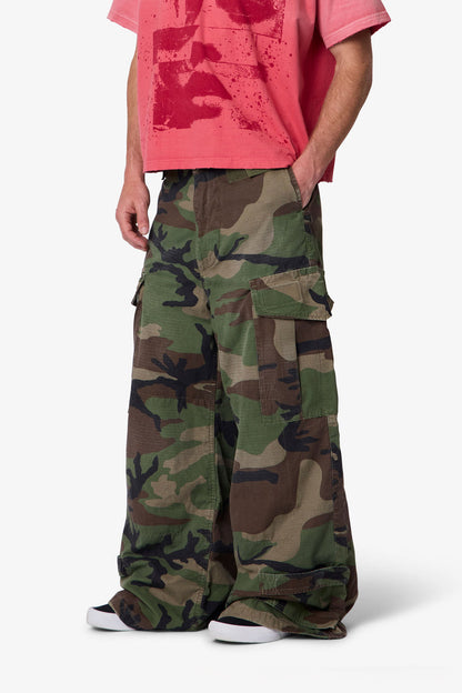 MILITARY RAVE CARGO PANTS