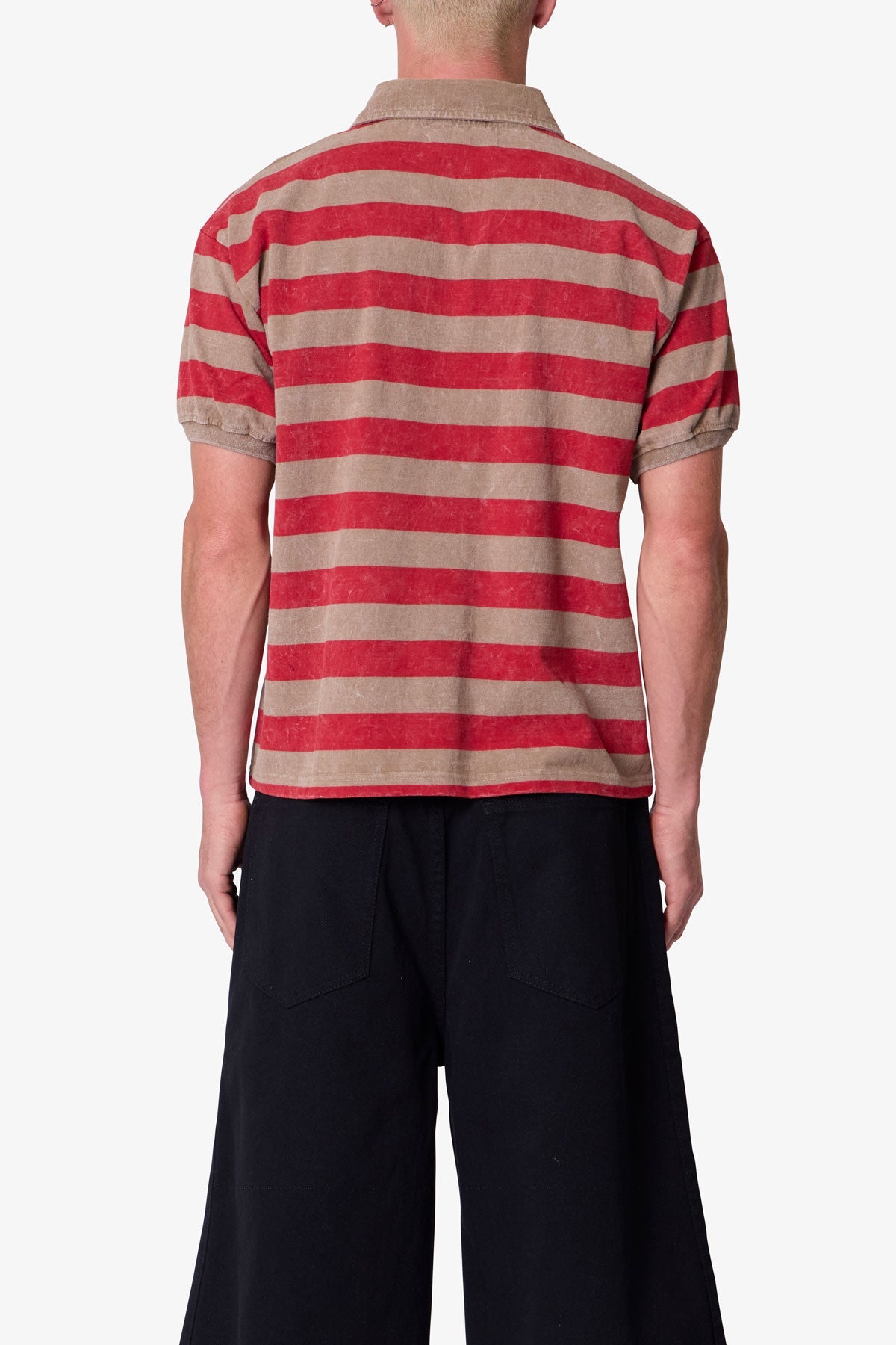 MINI STRIPE S/S RUGBY SHIRT