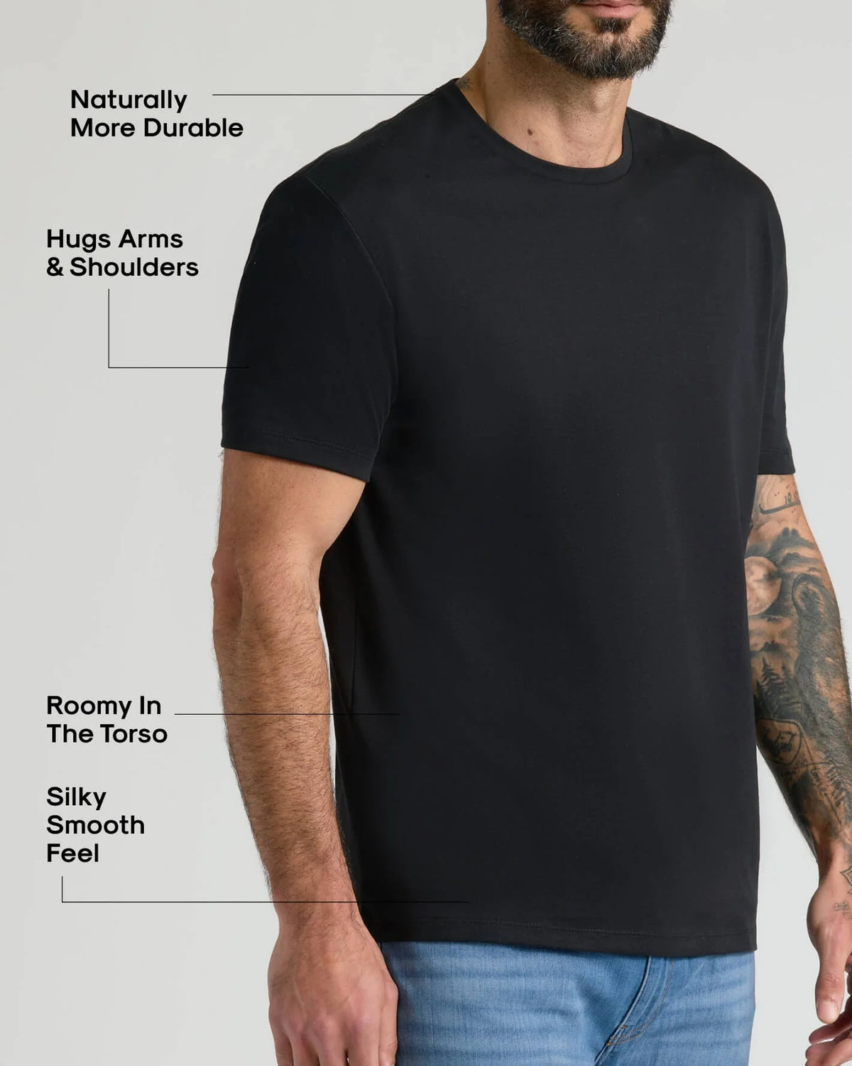 Pima Cotton Blend Crew