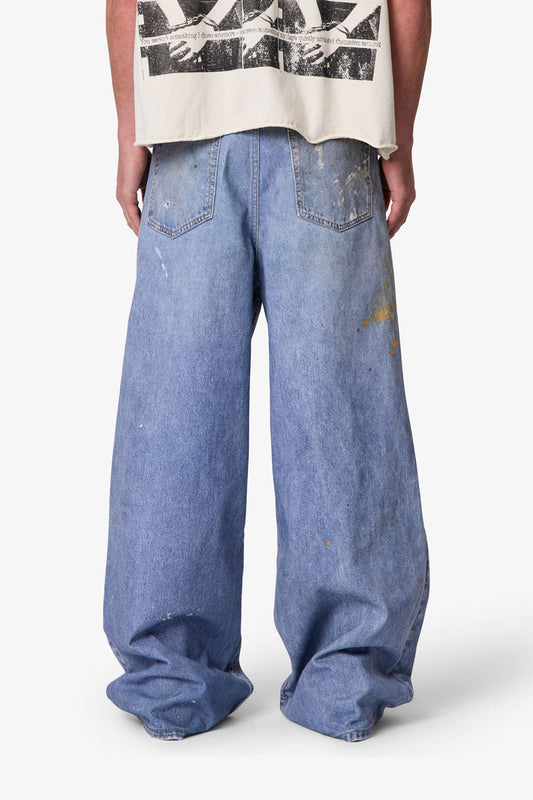 PAINT PRINTED RAVE DENIM