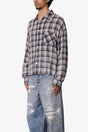 RHINESTONE FLANNEL SHIRT