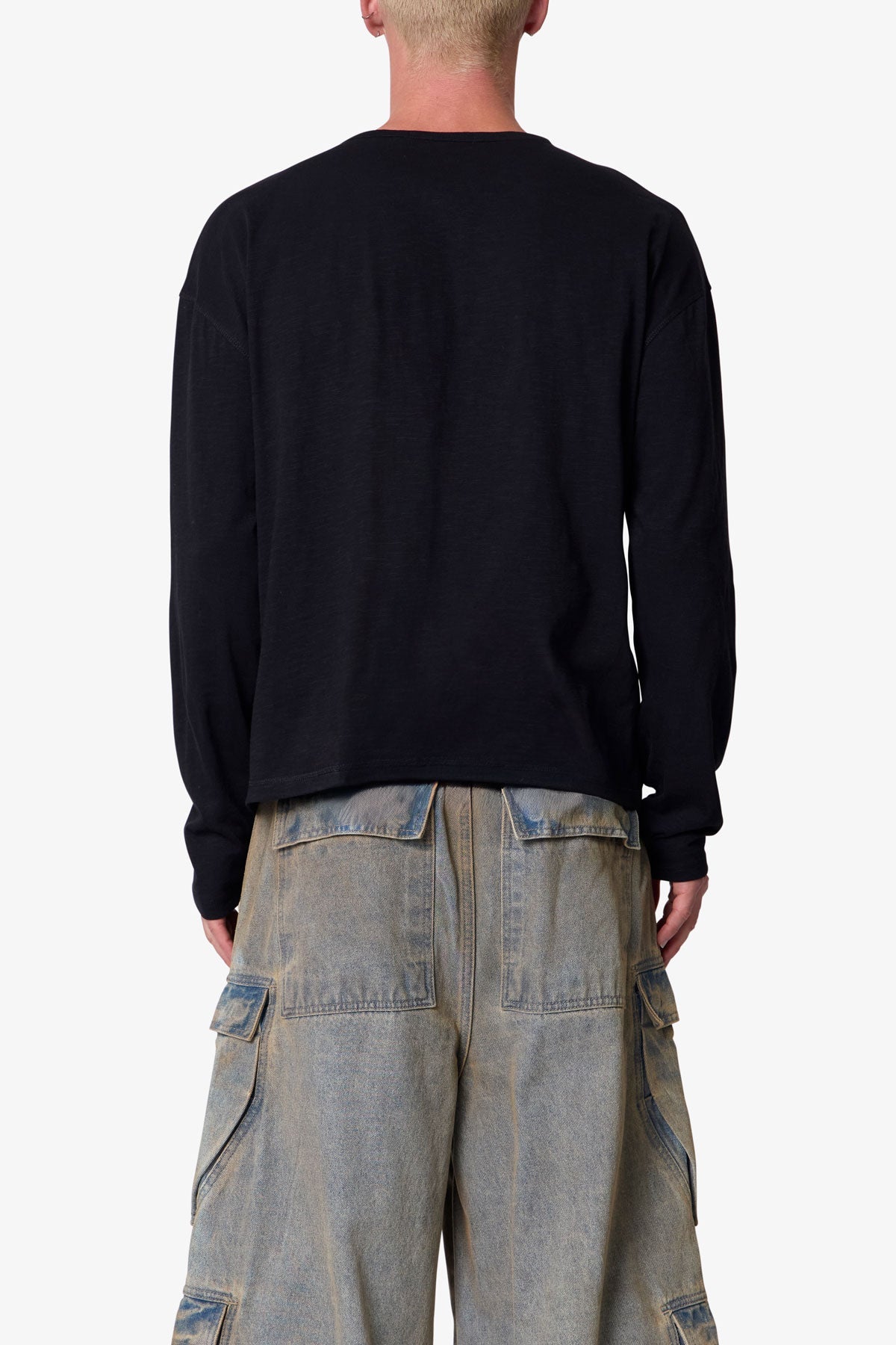 SLOUCHY POCKET L/S TEE