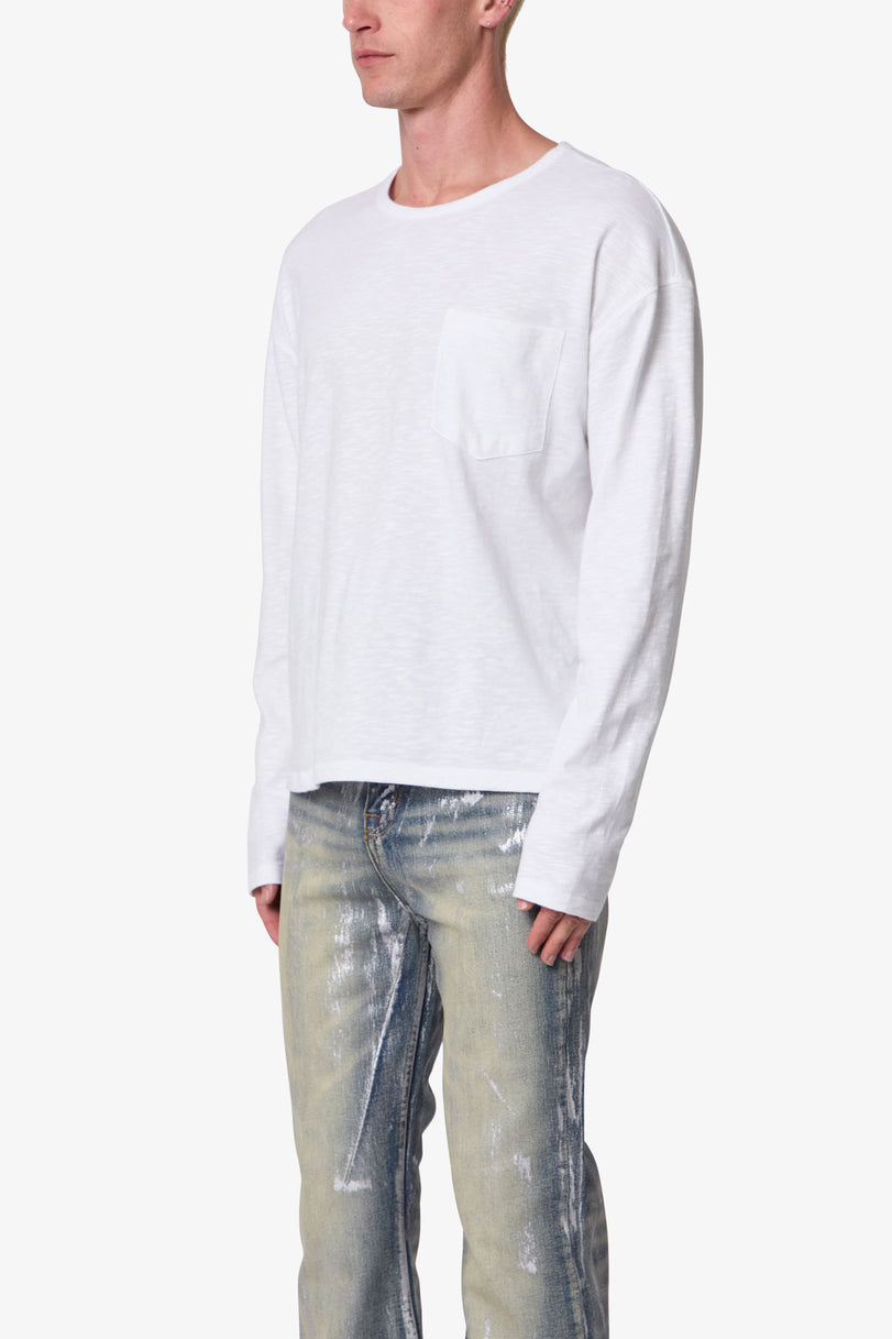 SLOUCHY POCKET L/S TEE