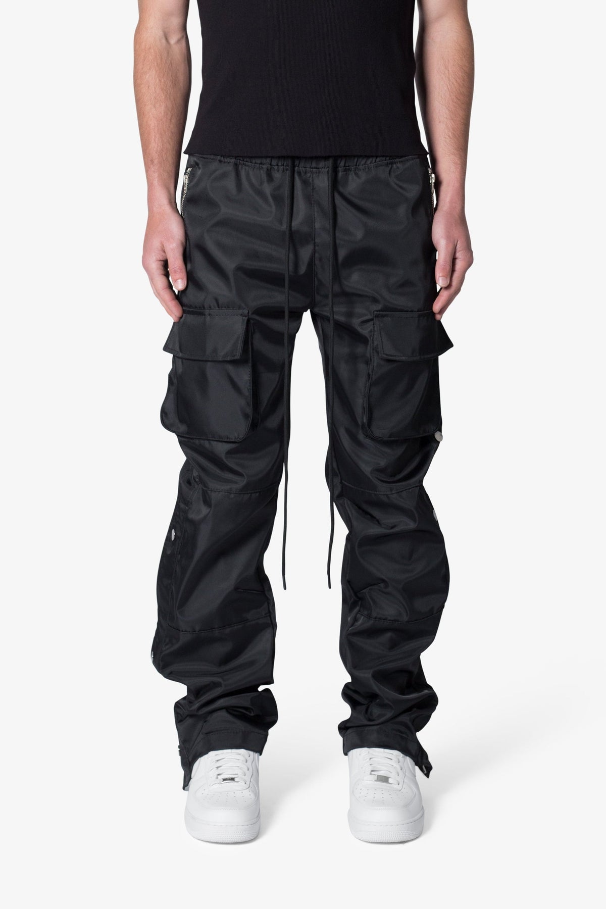 SNAP FRONT CARGO PANTS