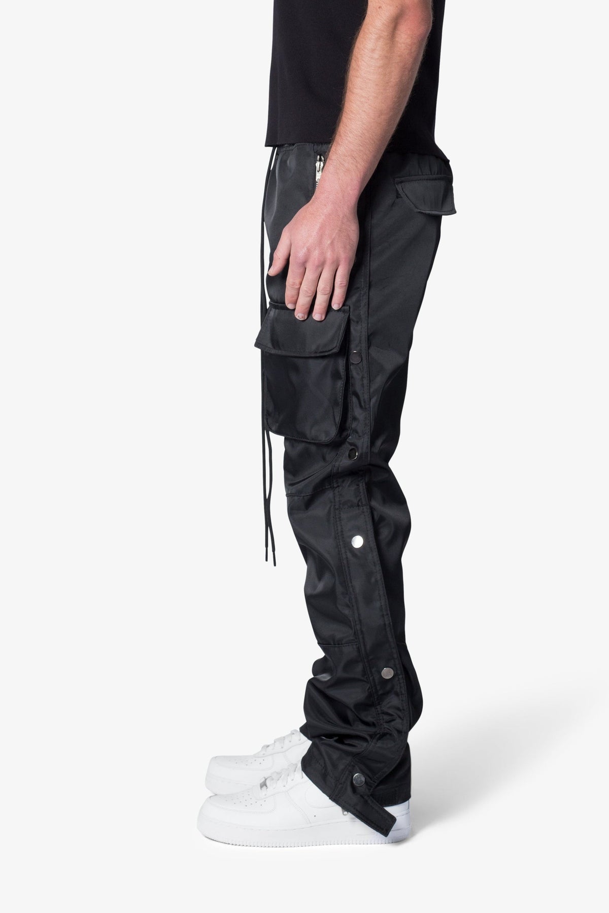 SNAP FRONT CARGO PANTS