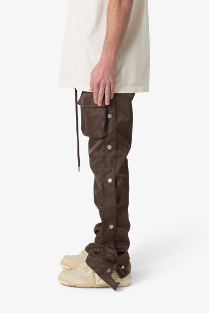 SNAP FRONT CARGO PANTS 01