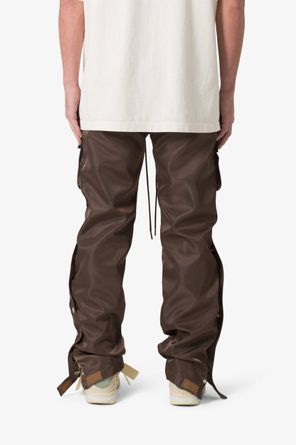 SNAP FRONT CARGO PANTS 01