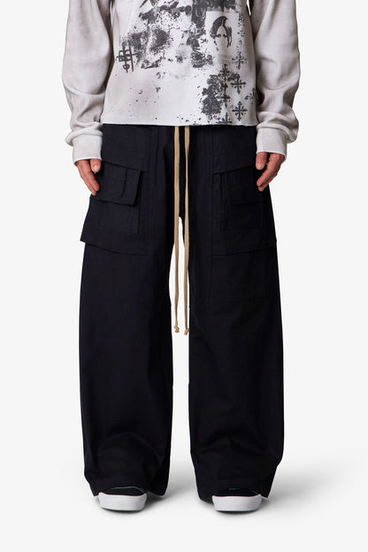 STRAPPED CARGO PANTS