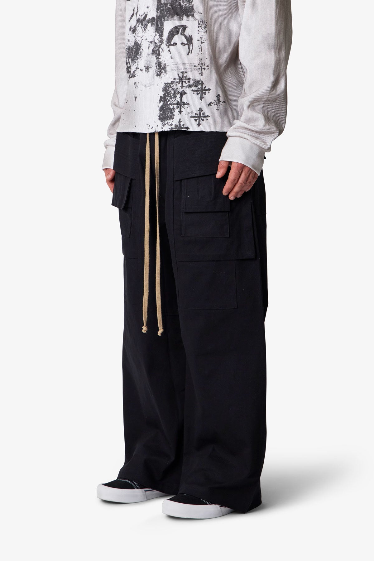 STRAPPED CARGO PANTS