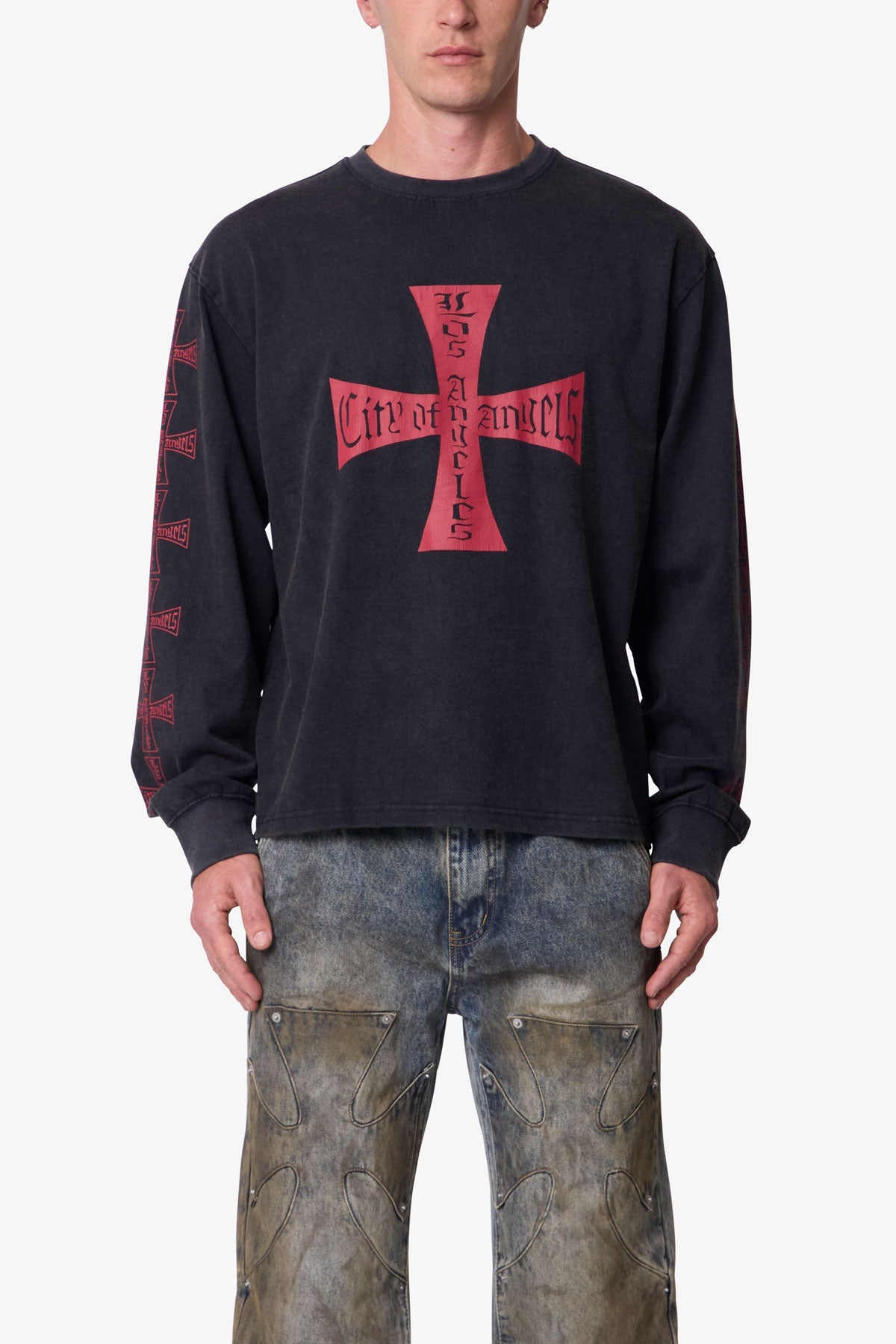 WASHED LA L/S TEE