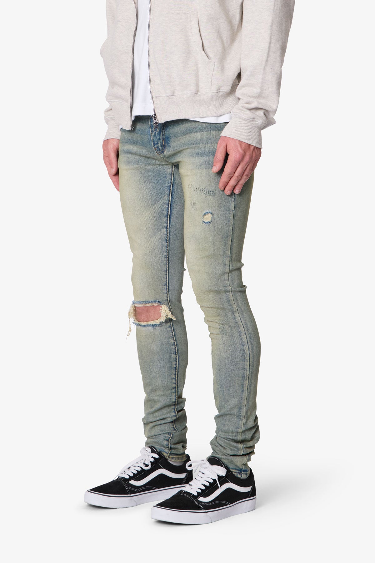 X721 DUSTED SKINNY DENIM